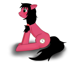 Size: 1024x909 | Tagged: safe, artist:moekonya, oc, oc only, oc:macdolia, earth pony, pony, digital art, pigtails, solo