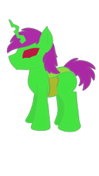 Size: 540x960 | Tagged: safe, artist:th3applejack, changeling, green changeling, random, solo