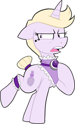 Size: 424x700 | Tagged: safe, artist:deerspit, oc, oc only, oc:poignant panache, pony, unicorn, solo