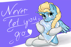 Size: 3000x2000 | Tagged: safe, artist:osakaoji, elsa, frozen (movie), ponified, solo, valentine's day