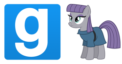 Size: 968x512 | Tagged: safe, maud pie, gmod, joke, pun, solo, visual pun