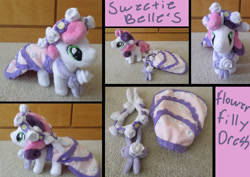 Size: 2160x1531 | Tagged: safe, artist:xxshadowhuntersxx, derpibooru import, sweetie belle, clothes, dress, irl, photo, plushie, solo