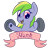 Size: 1400x1400 | Tagged: safe, artist:php87, derpibooru import, oc, oc only, oc:wheely bopper, original species, happy, honk, looking at you, old banner, parody, positive ponies, smiling, solo, wheelpone