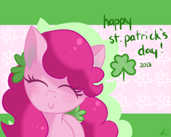 Size: 1250x1000 | Tagged: safe, artist:bubblehun, oc, oc only, saint patrick's day, solo