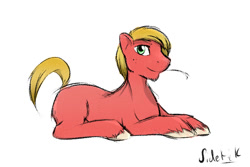 Size: 1080x720 | Tagged: safe, artist:sidekick, derpibooru import, big macintosh, earth pony, pony, male, solo, stallion