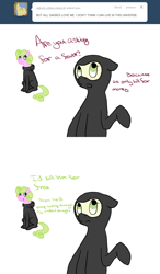 Size: 750x1280 | Tagged: safe, daisy, flower wishes, roseluck, ask, comic, rosereplies, tumblr