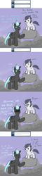 Size: 1280x5336 | Tagged: safe, artist:pony-lightbox, derpibooru import, rumble, ..., ask, ask the thunderbros, brothers, cloud, cloudy, comic, sibling rivalry, thunderclap, tumblr