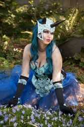 Size: 640x960 | Tagged: safe, artist:kiranox, nightmare moon, human, cosplay, irl, irl human, photo, solo