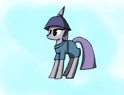 Size: 1700x1300 | Tagged: safe, artist:mateo-thefox, maud pie, maud pie (episode), pickelhaube, solo