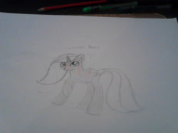 Size: 2048x1536 | Tagged: safe, artist:ponydancer, derpibooru import, oc, oc only, pony, unicorn, open mouth, solo, traditional art