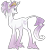 Size: 900x936 | Tagged: safe, artist:rannarbananar, derpibooru import, oc, oc only, oc:harmony (heilos), classical unicorn, big crown thingy, cloven hooves, female, flower, flower in hair, flower in tail, leonine tail, looking back, mare, ponified, smiling, solo, tree of harmony, unshorn fetlocks