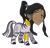 Size: 783x749 | Tagged: safe, derpibooru import, zecora, zebra, barely pony related, korra, pun, solo, the legend of korra, zekorra