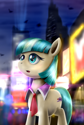 Size: 2250x3319 | Tagged: safe, artist:nekokevin, derpibooru import, coco pommel, earth pony, pony, female, mare, solo, two toned mane