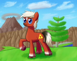 Size: 1000x800 | Tagged: safe, artist:paradigmpizza, earth pony, pony, crossover, epona, female, mare, ponified, solo, the legend of zelda