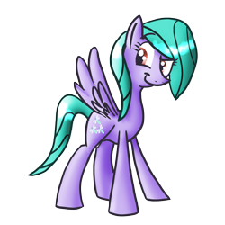 Size: 3000x3000 | Tagged: safe, artist:crestfallencelestia, derpibooru import, flitter, pegasus, pony, female, mare, solo, wings