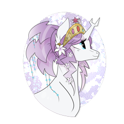 Size: 2000x2000 | Tagged: safe, artist:rannarbananar, derpibooru import, oc, oc only, oc:harmony (heilos), big crown thingy, elements of harmony, ponified, solo, tree of harmony