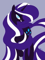 Size: 600x800 | Tagged: safe, artist:pegasisterjazmine, derpibooru import, nightmare rarity, pony, unicorn, female, mare, solo