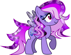 Size: 1018x785 | Tagged: safe, artist:strawberry-pannycake, derpibooru import, oc, oc only, oc:moonlight crystyshine, pegasus, pony, simple background, solo, transparent background, vector