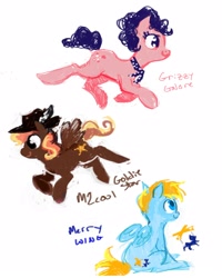 Size: 1280x1600 | Tagged: safe, artist:egriz, derpibooru import, oc, oc only, oc:goldie star, oc:grizzy galore, oc:merry wings