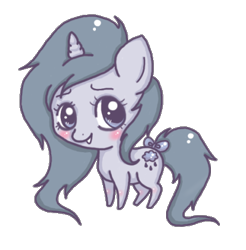 Size: 413x419 | Tagged: safe, artist:minessa, derpibooru import, oc, oc only, oc:storm chaser, pony, unicorn, solo