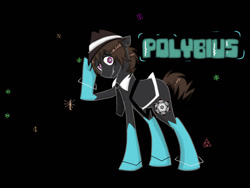 Size: 1024x768 | Tagged: safe, artist:purplepassion3, derpibooru import, polybius, ponified, solo