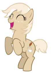 Size: 1442x2000 | Tagged: safe, artist:citrussqueeze, derpibooru import, oc, oc only, oc:cookie nut cream, earth pony, pony, solo