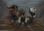 Size: 680x480 | Tagged: safe, artist:mrasianhappydude, derpibooru import, oc, oc only, oc:calamity, oc:littlepip, oc:velvet remedy, pegasus, pony, unicorn, fallout equestria, battle saddle, clothes, cloud, cloudy, cowboy hat, dashite, ear fluff, fanfic, fanfic art, female, fluttershy medical saddlebag, gun, hat, hooves, horn, male, mare, medical saddlebag, pipbuck, rifle, saddle bag, stallion, vault suit, wasteland, weapon, wings