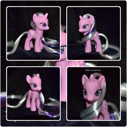 Size: 1204x1204 | Tagged: safe, artist:soulren, derpibooru import, twilight, g1, custom, g1 to g4, generation leap, irl, photo, solo, toy