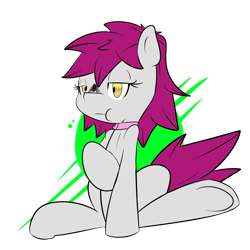 Size: 1280x1280 | Tagged: safe, artist:apollodraw, oc, oc only, oc:kryptfoal, spider, collar, solo