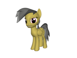 Size: 2000x1500 | Tagged: safe, derpibooru import, daring do, 3d, ponylumen, solo