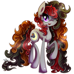 Size: 900x900 | Tagged: safe, artist:inky-pinkie, derpibooru import, oc, oc only, oc:crescent harvest, solo