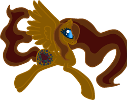 Size: 853x668 | Tagged: safe, artist:mlploverandsoniclover, oc, oc only, pony, evil, female, mare, nightmare form, royal winged pegasus, solo