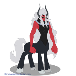 Size: 2551x2551 | Tagged: safe, artist:herumankahi, derpibooru import, lady tirek, lord tirek, twilight's kingdom, rule 63, simple background, solo, transparent background, vector