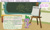 Size: 2500x1486 | Tagged: safe, artist:birdco, derpibooru import, spike, dragon, ace ventura, arrow in the knee, classroom follies