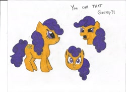 Size: 2338x1700 | Tagged: safe, artist:joelthejackwolf, oc, oc only, oc:grape vine, earth pony, pony, solo