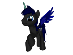 Size: 2000x1500 | Tagged: safe, derpibooru import, oc, oc only, alicorn, pony, 3d, alicorn oc, ponylumen, solo