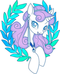 Size: 599x742 | Tagged: safe, artist:moondropstar, derpibooru import, oc, oc only, oc:moondrop star, pony, unicorn, crystallized, solo