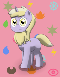 Size: 1400x1800 | Tagged: safe, artist:pvryohei, derpibooru import, dinky hooves, crossover, eevee, pokémon, solo