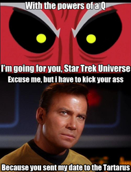 Size: 500x654 | Tagged: safe, derpibooru import, lord tirek, exploitable meme, james t kirk, meme, star trek, tirek vs everyone meme, tirek vs the captains