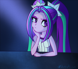 Size: 600x533 | Tagged: safe, artist:wubcakeva, derpibooru import, aria blaze, equestria girls, solo