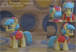 Size: 800x547 | Tagged: safe, artist:antych, coco pommel, earth pony, pony, custom, female, mare, two toned mane