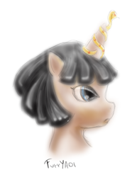 Size: 504x653 | Tagged: safe, artist:scouthiro, pony, unicorn, 30 minute art challenge, female, mare, solo