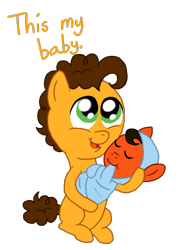 Size: 536x735 | Tagged: safe, artist:crazynutbob, derpibooru import, cheese sandwich, oc, oc:tomato sandwich, pony, baby, baby pony, brothers, colt, cute, diacheeses, foal, male