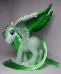 Size: 550x663 | Tagged: safe, artist:woosie, pegasus, pony, g3, custom, irl, photo, toy