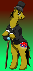 Size: 1052x2227 | Tagged: safe, artist:mgssnake, derpibooru import, ponified, solo, total biscuit