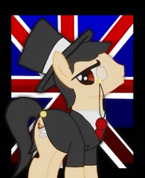 Size: 655x803 | Tagged: safe, artist:serhalu, derpibooru import, ponified, solo, total biscuit