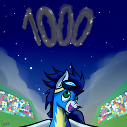 Size: 500x500 | Tagged: safe, artist:glasdale, soarin', soarin-responde, solo, tumblr