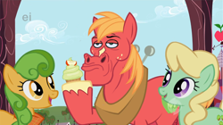 Size: 792x445 | Tagged: safe, derpibooru import, edit, edited screencap, screencap, big macintosh, earth pony, pony, friendship is magic, ei, male, mr. horse, ren and stimpy, stallion