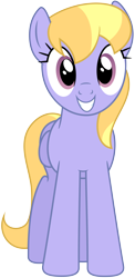 Size: 1368x2812 | Tagged: safe, artist:bluemeganium, derpibooru import, cloud kicker, cute, happy, kickerbetes, looking at you, simple background, solo, transparent background, vector