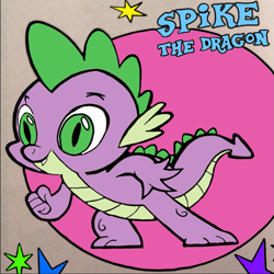 Size: 1263x1261 | Tagged: safe, artist:oblivionintheshadows, spike, dragon, detailed background, male, solo